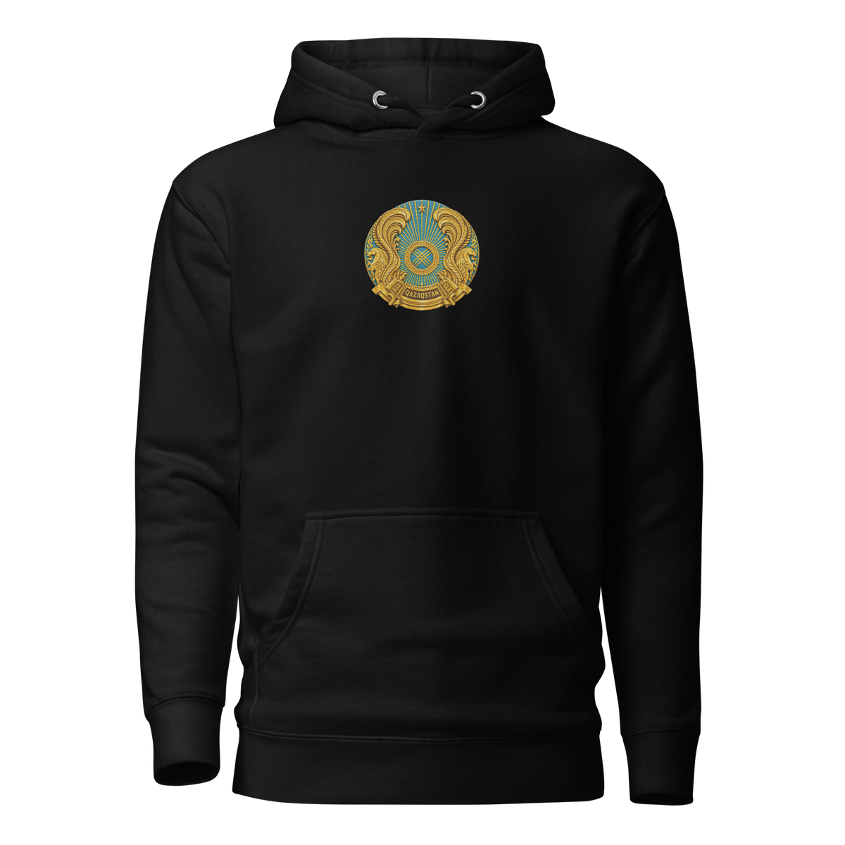 Kasachstan Premium Hoodie - Gestickt