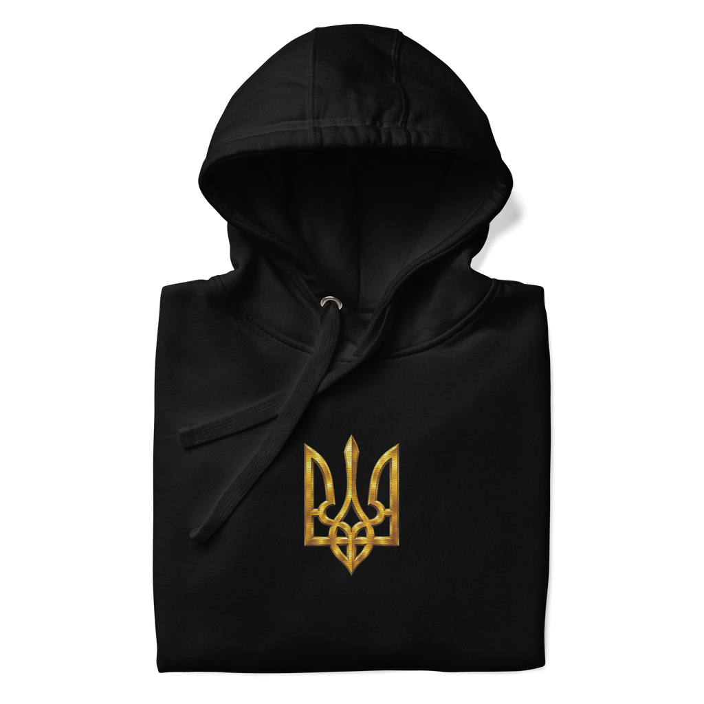 Ukraine Premium Hoodie - Gestickt