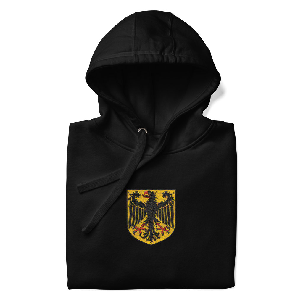 Deutschland Premium Hoodie - Gestickt