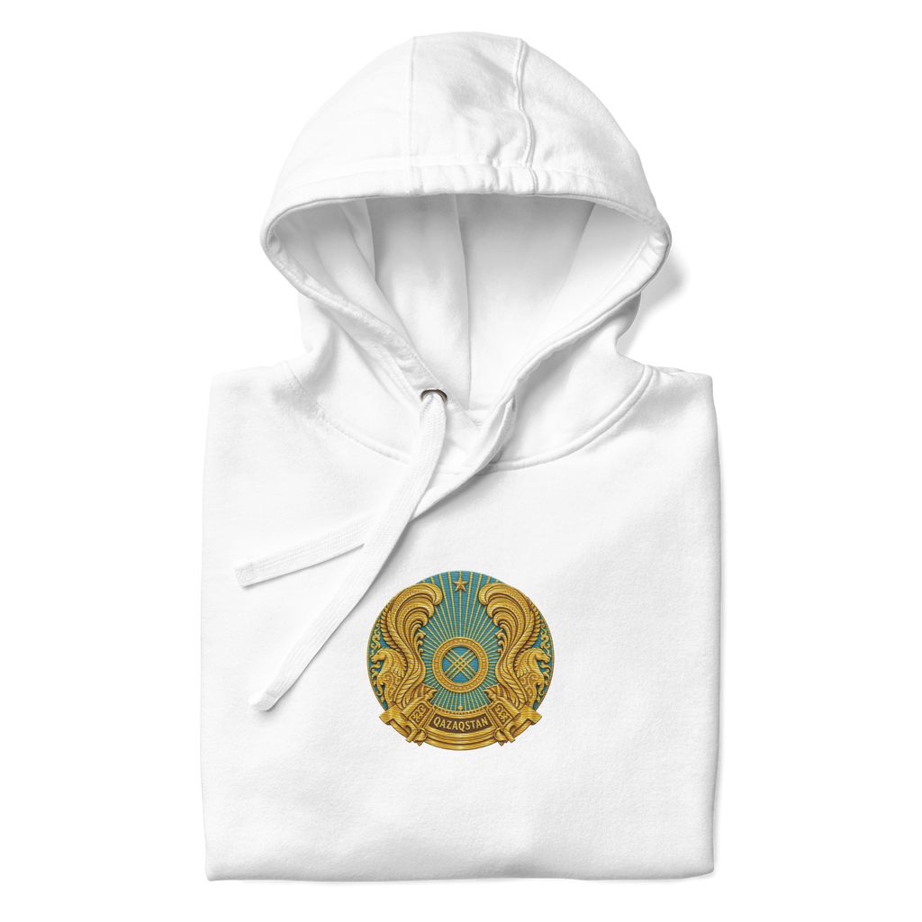 Kasachstan Premium Hoodie - Gestickt