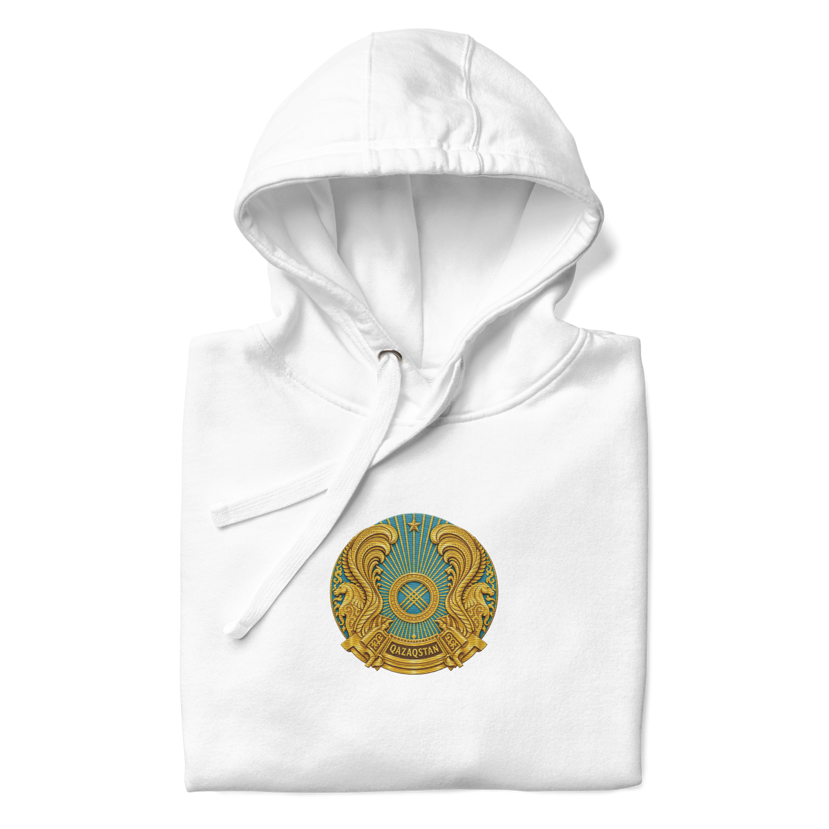 Kasachstan Premium Hoodie - Gestickt