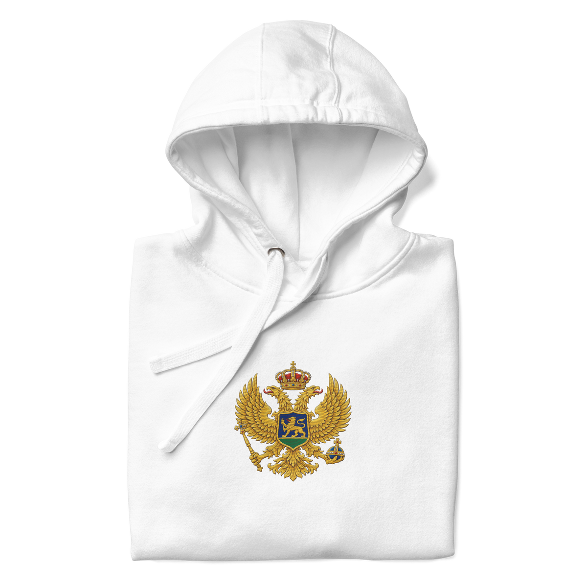 Montenegro Premium Hoodie - Gestickt