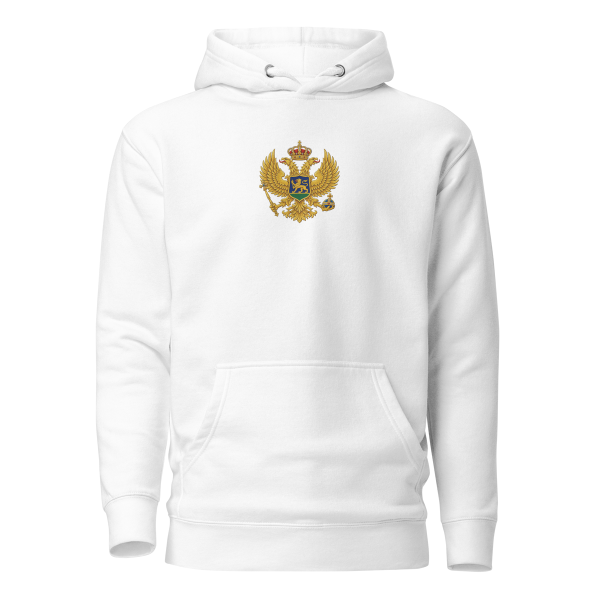 Montenegro Premium Hoodie - Gestickt